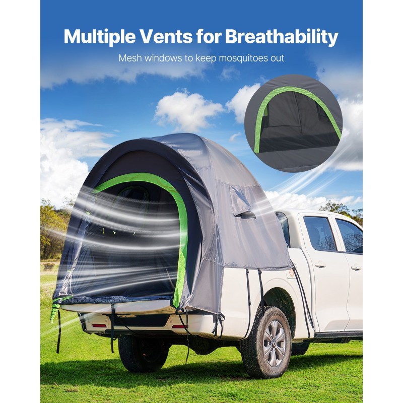 Lavateltta 210D Oxford-kangas PU-pinnoite 2000 mm sopii 5,5–6,0 jalkaa lavalle 2–3 hengelle