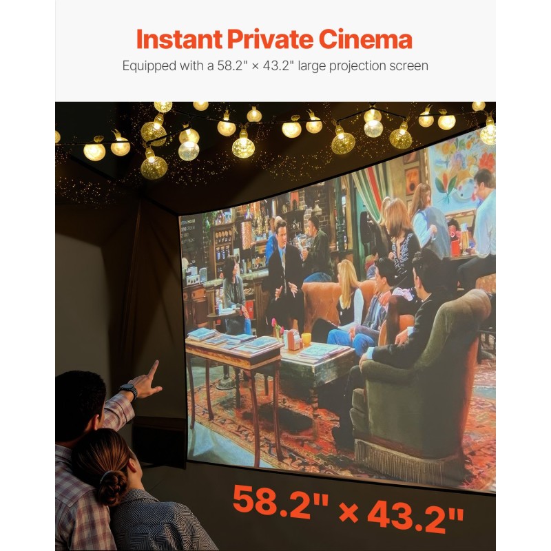 SUV-teltta 2480x3080x2300 mm 210T Oxford-kangas PU2000-vedenpitävyys kaksikerrosrakenne 5-8 hengelle