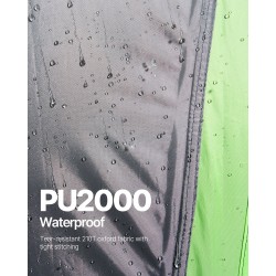 SUV teltta 305x310x230cm kaksikerroksinen vedenpitävä 5–8 henkilölle