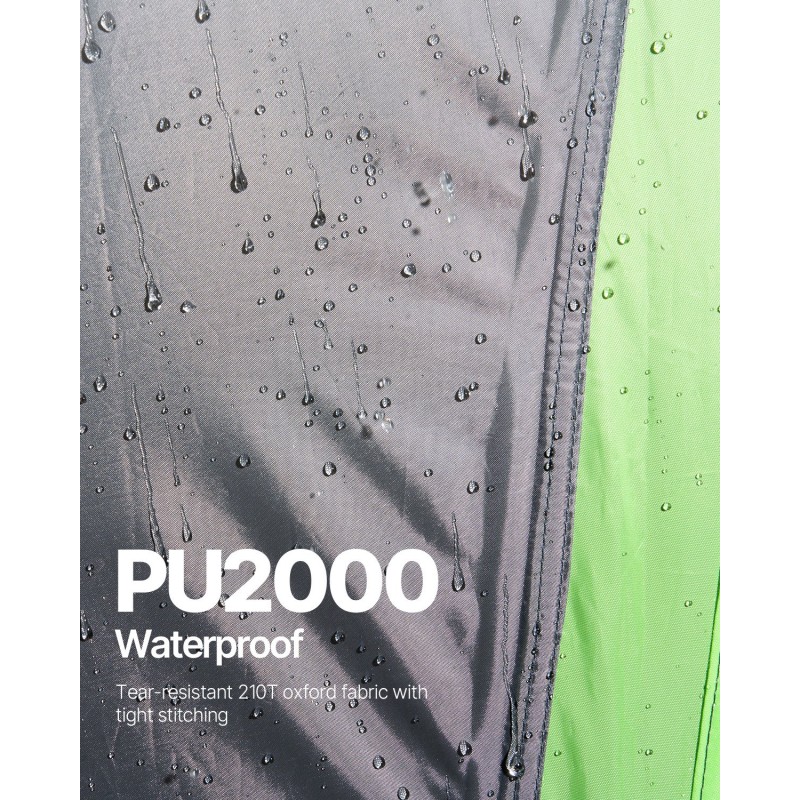 SUV teltta 305x310x230cm kaksikerroksinen vedenpitävä 5–8 henkilölle