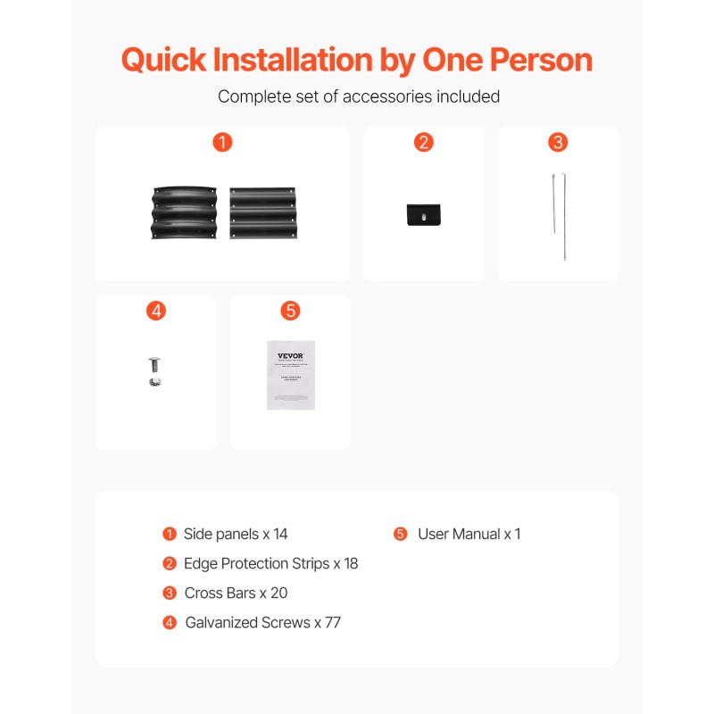 Metallinen korotettu kasvatuslaatikko aluzinkkipinnoitettu teräspaneeli 2390×600×270 mm avopohja tummanharmaa