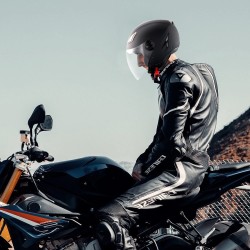 3/4-avokypärä koko XL ABS-kuori ECE-hyväksytty kaksinkertainen visiiri tiheä sisärakenne