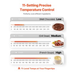 Kannettava induktioliesi 2200W lasipinta kosketusohjaus ajastin lapsilukko yhteensopiva 240 mm astioille