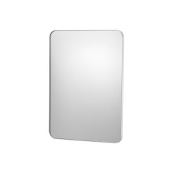 Seinälle asennettava meikkipeili 22 x 30 tuuman alumiinikehyksellä sirpalesuojalla