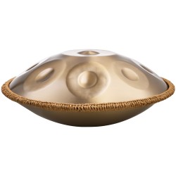 Handpan rumpu hiiliteräs 22 tuumaa 10 säveltä D molli 432 Hz