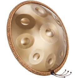 Handpan-rumpu 56 cm 9-ääninen 432 Hz D-molli nitrattu ruostumaton teräs
