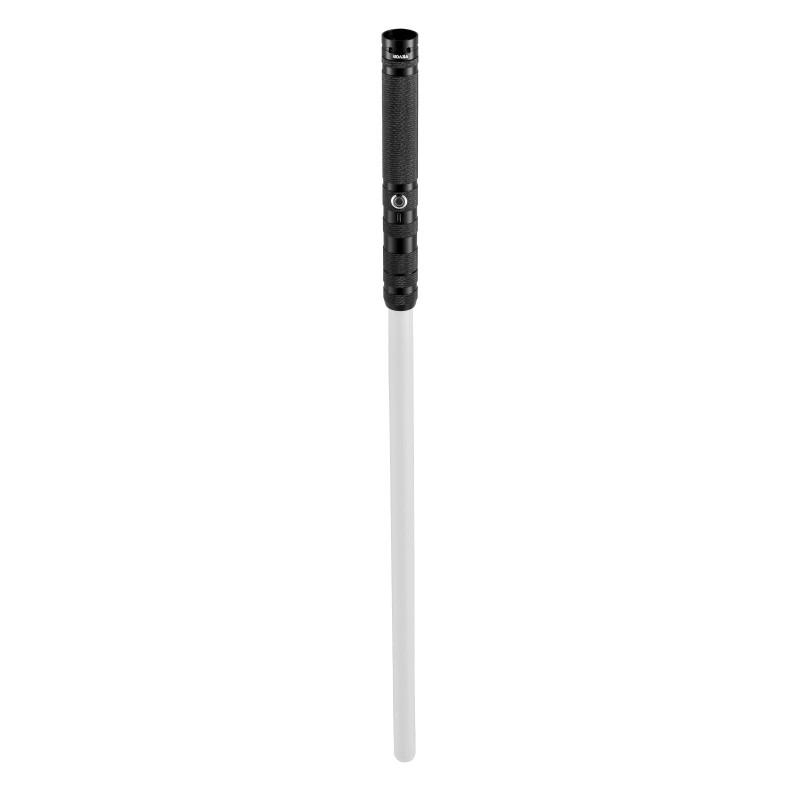 Valomiekka polykarbonaatiterä alumiinikahva 78 cm ladattava 14 RGB-väriä ääniefektit