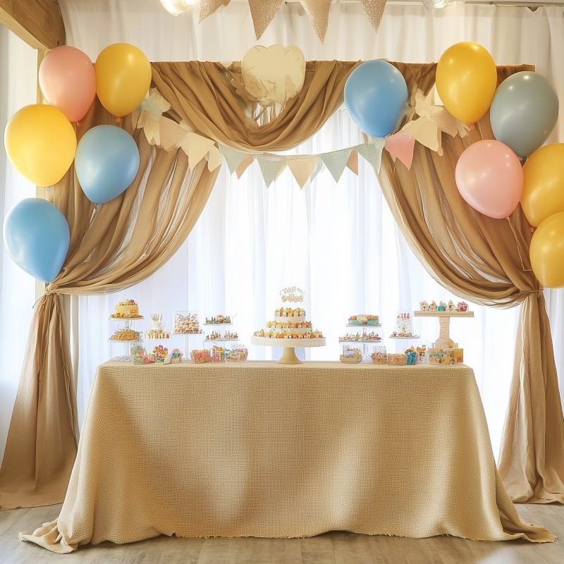 Juuttisäkkikangasrulla 100% juutti 1016 mm x 45,7 m 50 x 50 kudos