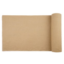 Juuttikangasrulla 100 prosenttinen juutti 1016 mm x 91 4 m 50x50 kudostiheys luonnollinen väri