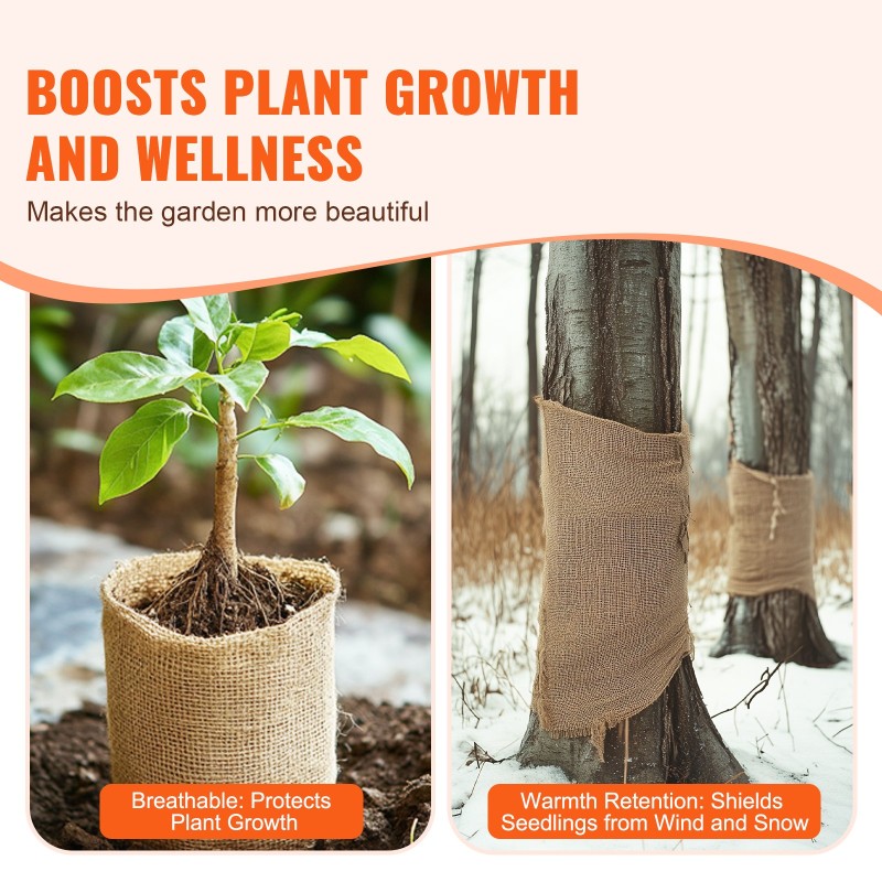 Juuttikangasrulla täysin luonnollista juuttia 1016 mm 22,86 m luonnollinen sävy 50x50 kudos