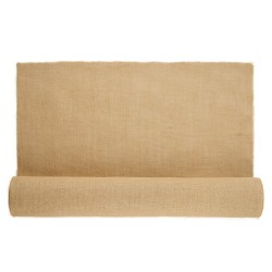 Juuttikangasrulla täysin luonnollista juuttia 1016 mm 22,86 m luonnollinen sävy 50x50 kudos