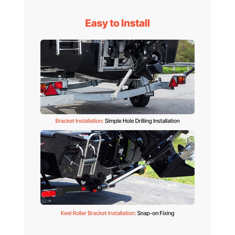 Peräpeilin tuki galvanoitu metallirakenne säädettävä 584–889 mm alle 100 hv