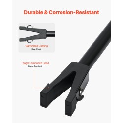 Peräpeilin tuki galvanoitu raskasmetalli säädettävä 505–779,7 mm alle 150 hevosvoimaa sopii trailereihin