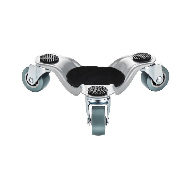 Huonekalujen ja kodinkoneiden siirtovaunasetti 4 kpl hiiliteräs 200 kg kolmipyöräinen