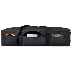 Kaukoputkikotelo 1035 mm tilava 900D Oxford kangas PU pinnoite pehmustettu sisävuori irrotettava väliseinä