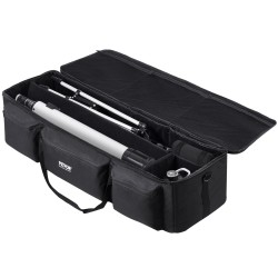 Kaukoputkikotelo 1035 mm tilava 900D Oxford-kangas PU-pinnoite pehmustettu sisävuori irrotettava väliseinä