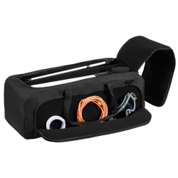 Kaukoputkilaukku 770 mm 900D Oxford kangas PU pinnoite pehmustettu irrotettavalla väliseinällä vastapainotaskulla