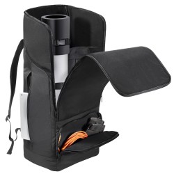 Kaukoputkilaukku 760 mm 900D-kangas vedenpitävä PU-pinnoite pehmustettu säilytysreppu taskuilla