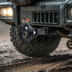 Pintlekoukku hiiliteräs 9070 kg vetokapasiteetti 2 tuuman vastaanottimelle 2,5–3 tuuman lunettarenkaalle