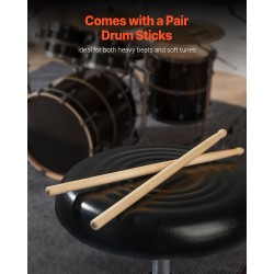 Sähköinen pöytärumpusetti 4 dynaamista padia 163 rumpusoundia stereokaiuttimilla kuulokeliitännällä