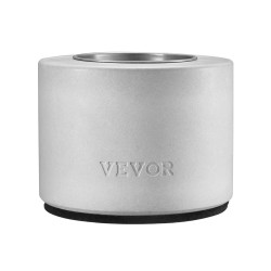 Betoninen pöytätulisija ruostumattomalla teräsvuorauksella ja sammutuskannella sisä ja ulkokäyttöön