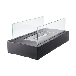 Pöytätakka 14 tuumainen hiiliteräs ruostumaton teräs lasi bioetanoli isopropyylipolttoaine sisä ulkokäyttö sammutuskansi