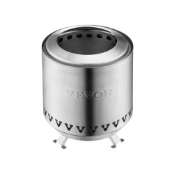 Pöytätulisija ruostumattomasta teräksestä 150 x 205 mm savuton sisä ja ulkokäyttöön puu ja pellettikäyttöön