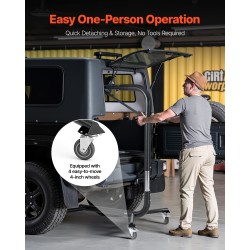 Kovakaton nostolaite Q235B-hiiliteräs kantavuus 90,7 kg sopii Jeep Wrangler ja Ford Bronco