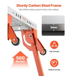 Hitsauspöytä hiiliteräksinen taittuva pöytälevy 533x1118 mm 500 paunan kantavuus