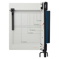 Giljotiinipaperileikkuri A3-koko 43,2 cm 400 arkkia pikaterä teräspohja
