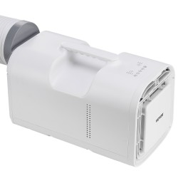 Kannettava ilmastointilaite 4250 BTU 16–32℃ 3 puhallusnopeutta valkoinen