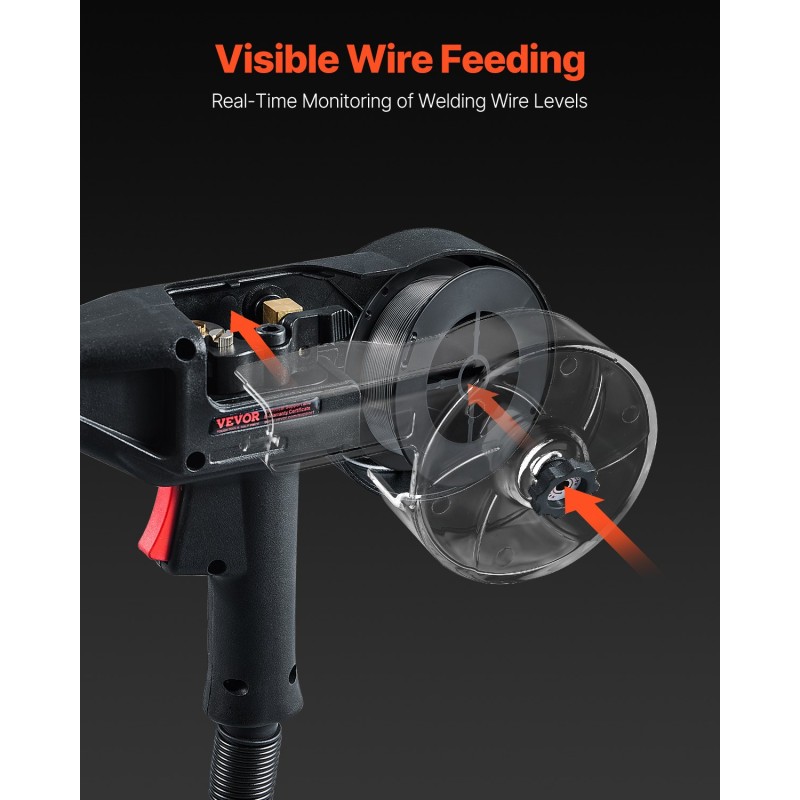 Lankakelapoltin 200 ampeerin 10 jalan kaapelilla alumiinille täytelangalle ja umpilangalle