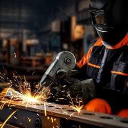 Lankakelapoltin 200 ampeerin 10 jalan kaapelilla alumiinille täytelangalle ja umpilangalle