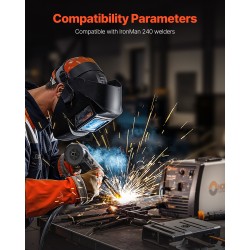 Kelapoltin MIG 200 A 20 jalan kaapelilla 0.030 ja 0.035 tuuman langoille