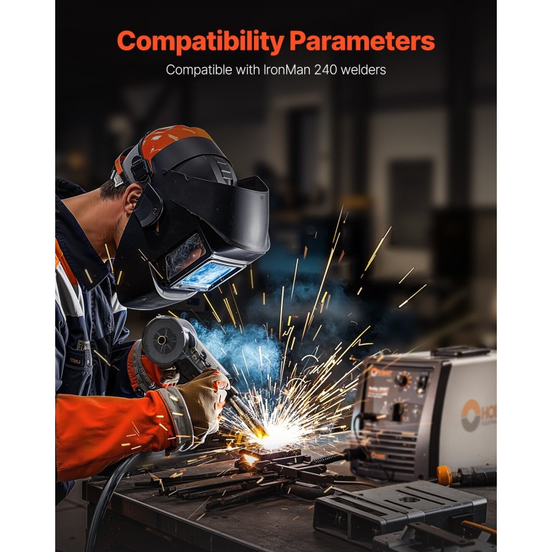 Kelapoltin MIG 200 A 20 jalan kaapelilla 0.030 ja 0.035 tuuman langoille