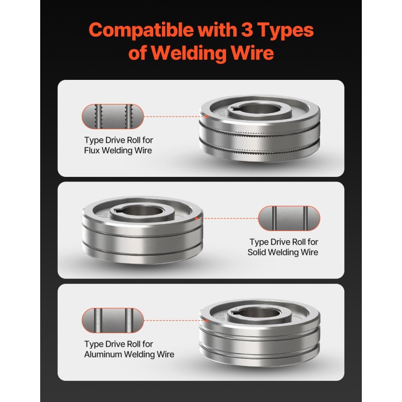 Kelapoltin 100 ampeerin 10 jalan kaapelilla sopii 0,023–0,035 tuuman lankoille Hobart 210