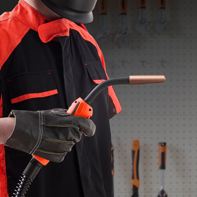 Mig-hitsauspistooli 250 ampeeria 15 jalan kaapelilla sopii 0,035 ja 0,045 lankaille