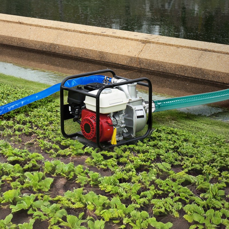 Imuletkusetti 50 mm imuletku 6,1 m huuhteluletku 19,8 m ruostumaton terässihti vesipumpulle