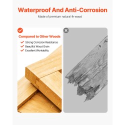 Puinen ulkosäilytyskaappi seetripuusta alumiinirungolla vesitiivis katto lukittavat kaksoisovet 1400x600x1715 mm