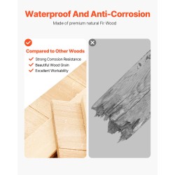 Puinen ulkovarastokoppi cedripuu 710x455x1600 mm 5 hyllyä lukittava vedenpitävä