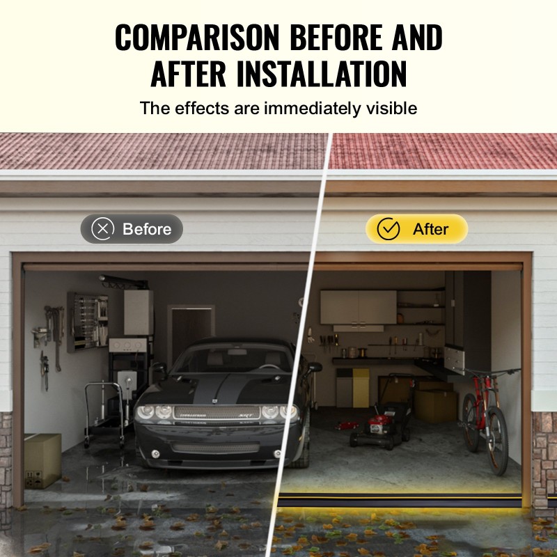 Autotallin kynnyksen tiivistenauha muovia liimallinen 3,66 metriä 89 millimetriä musta