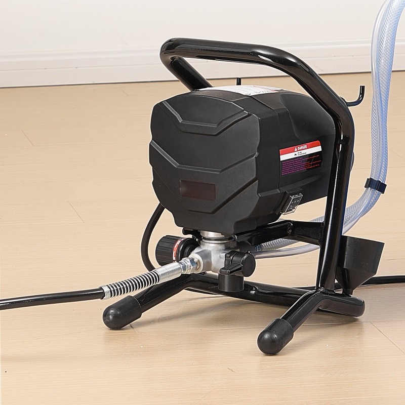 Jalustallinen ilmaton maalisumutin 650W 3000psi kromattu runko jatkovarsi puhdistussarja