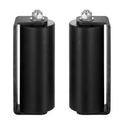 Liukuportin ohjainrullasarja kestävästä teräksestä 60 mm nailonrullat C-muotoinen kiinnike