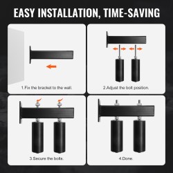 Liukuportin ohjainpakkaus teräskannatin T-muotoinen kaksoisnylonrullat 60 mm säädettävä väli 5–130 mm