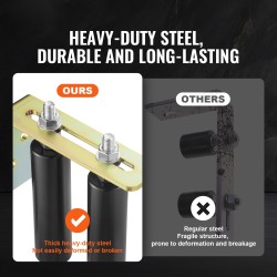 Liukuportin rullasarja kaksinkertaisilla nylonrullilla L-muotoisella teräskannattimella säädettävällä rullavälillä