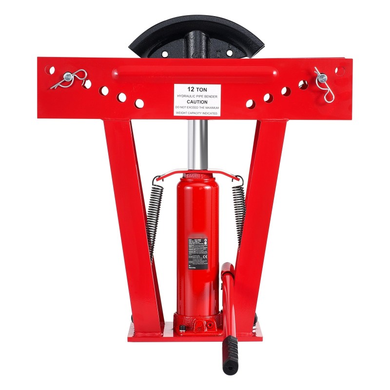 Hydraulinen käsikäyttöinen putkentaivutin 12 tonnia 6 muottia 13–51 millimetriä