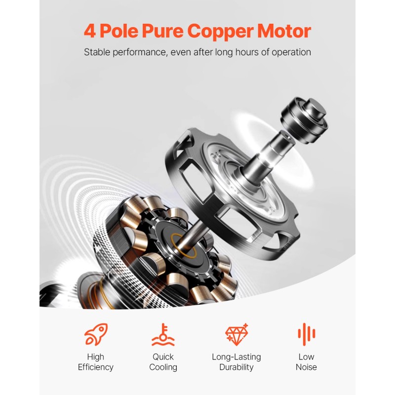 2-vaiheinen roottorityyppinen tyhjiöpumppu 533 L/min 0,2 Pa ilmastointihuoltoon ja autohuoltoon