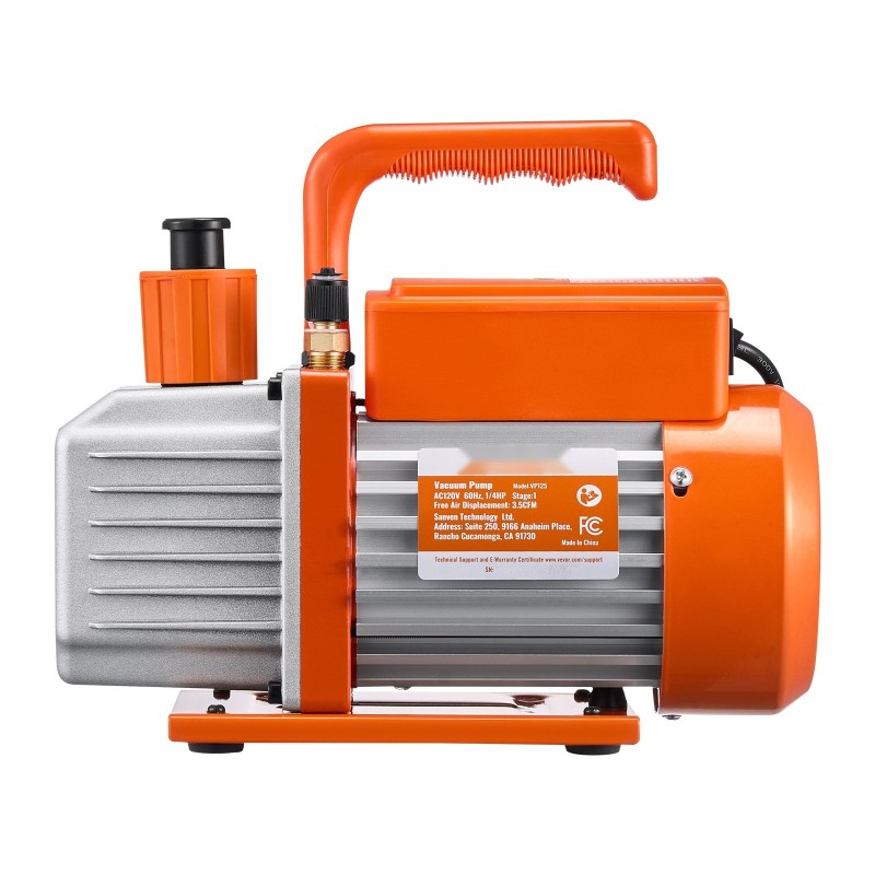 Tyhjiöpumppu ja manometrisarja 3.5 CFM yksivaiheinen lamellipumppu R134a R22 R12 R502a