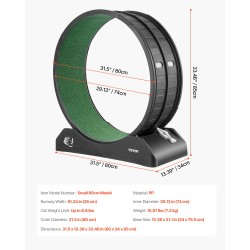 Kissojen juoksupyörä 80 cm PP-muovinen irrotettava juoksualusta sisähalkaisija 74 cm hiljainen