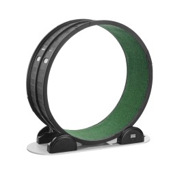 Kissan juoksupyörä sisäkissoille 960 mm sisähalkaisija askelmittarilla hiljainen musta